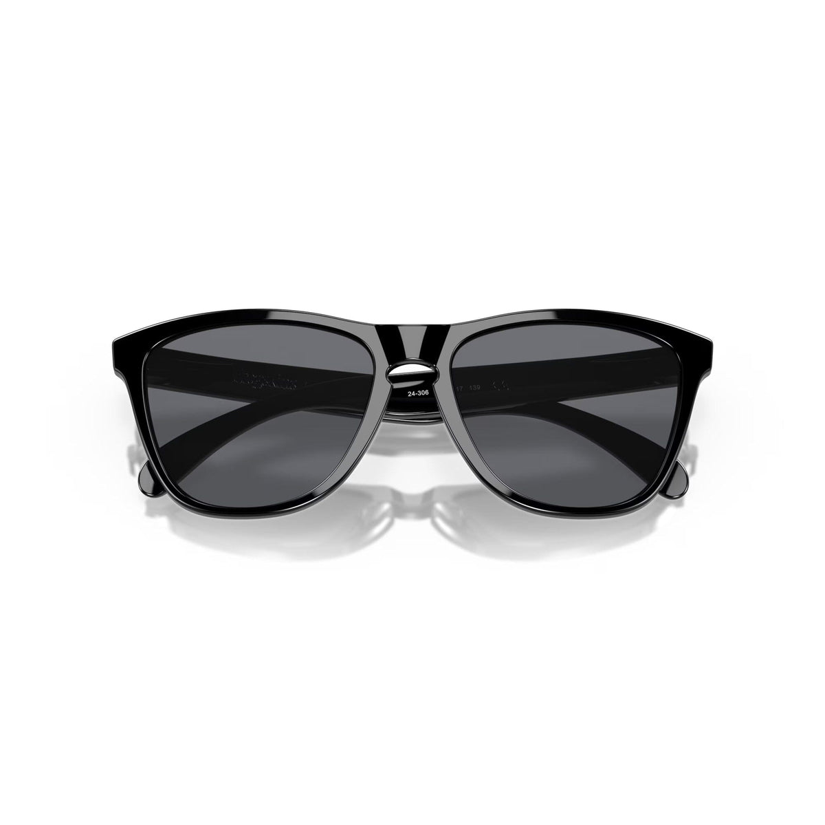 Oakley Frogskins Sunglasses Black w/ Grey Lens Sunglasses Oakley 