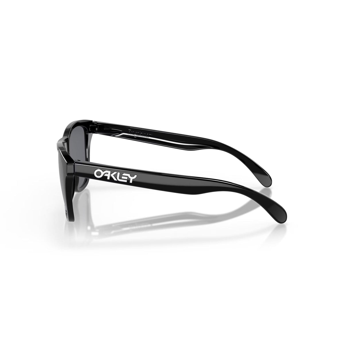 Oakley Frogskins Sunglasses Black w/ Grey Lens Sunglasses Oakley 