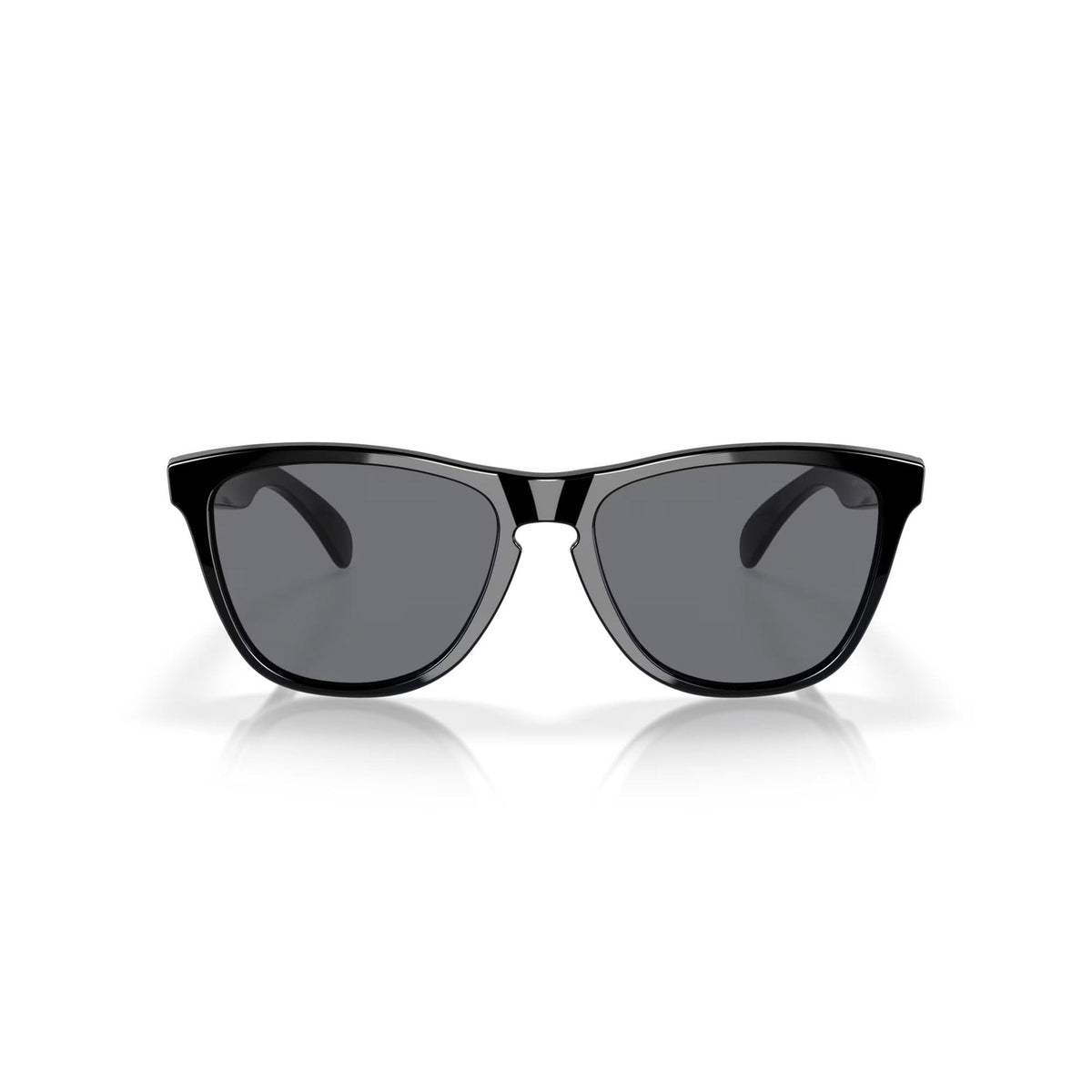 Oakley Frogskins Sunglasses Black w/ Grey Lens Sunglasses Oakley 
