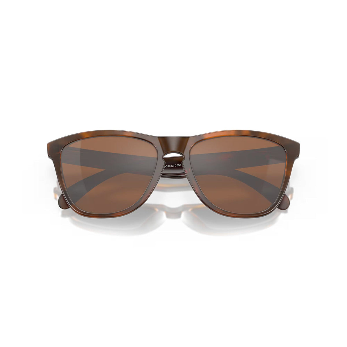 Oakley Frogskins Sunglasses Matte Brown Tortoise w/ Prizm Tungsten Lens Sunglasses Oakley 