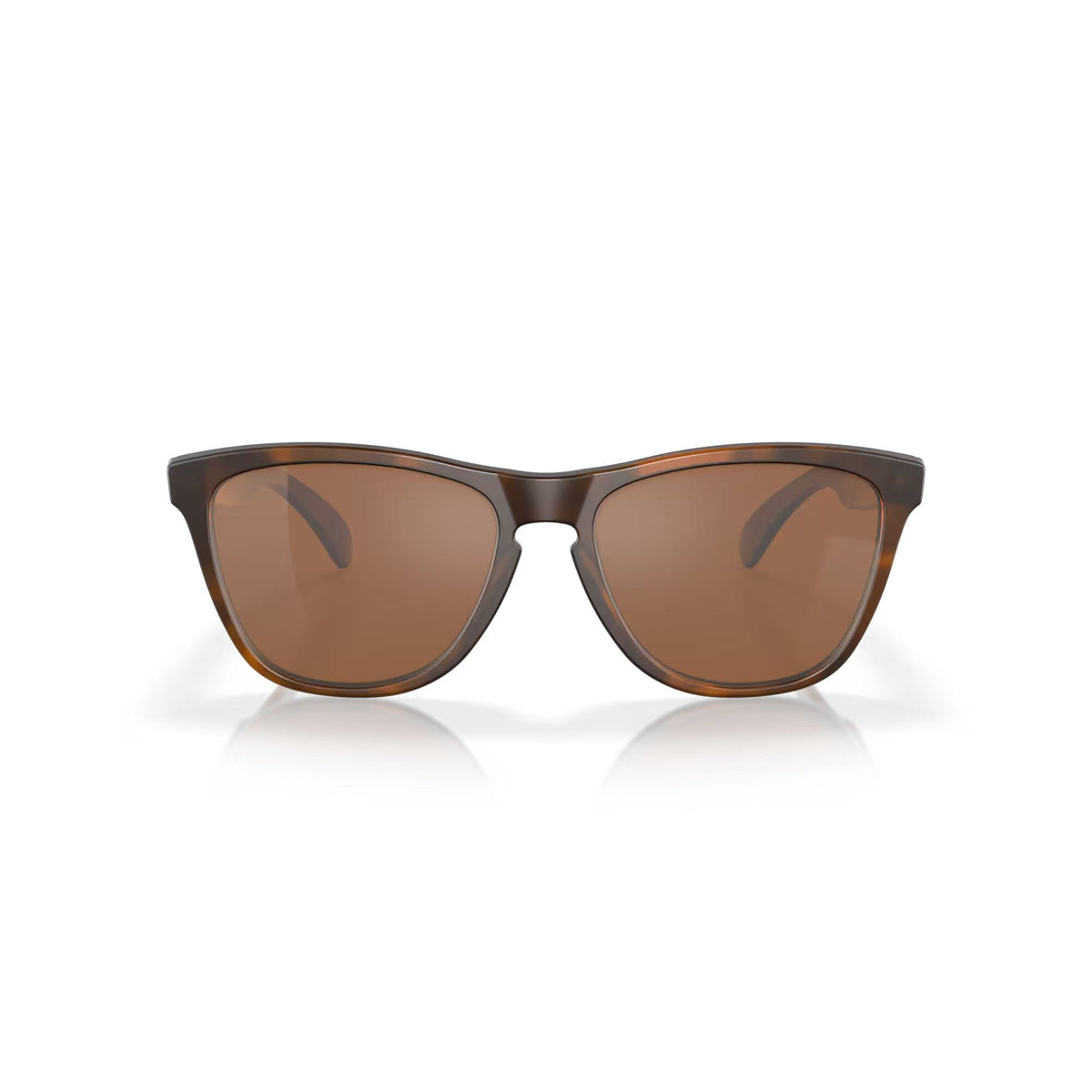 Oakley Frogskins Sunglasses Matte Brown Tortoise w/ Prizm Tungsten Lens Sunglasses Oakley 