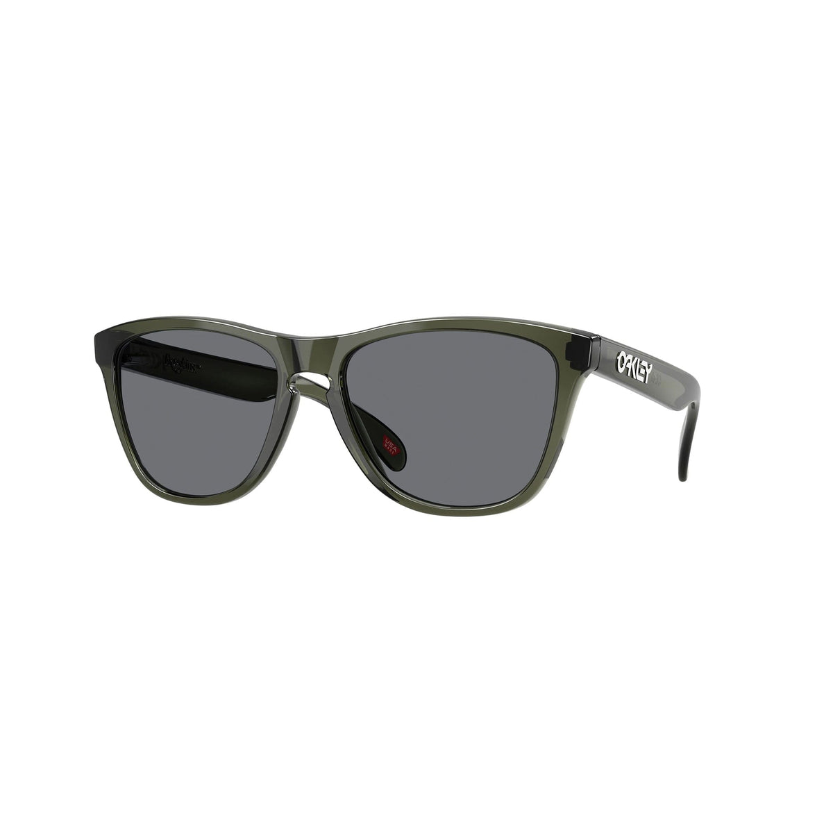 Oakley Frogskins Sunglasses Olive Ink w/ Grey Lens Sunglasses Oakley 