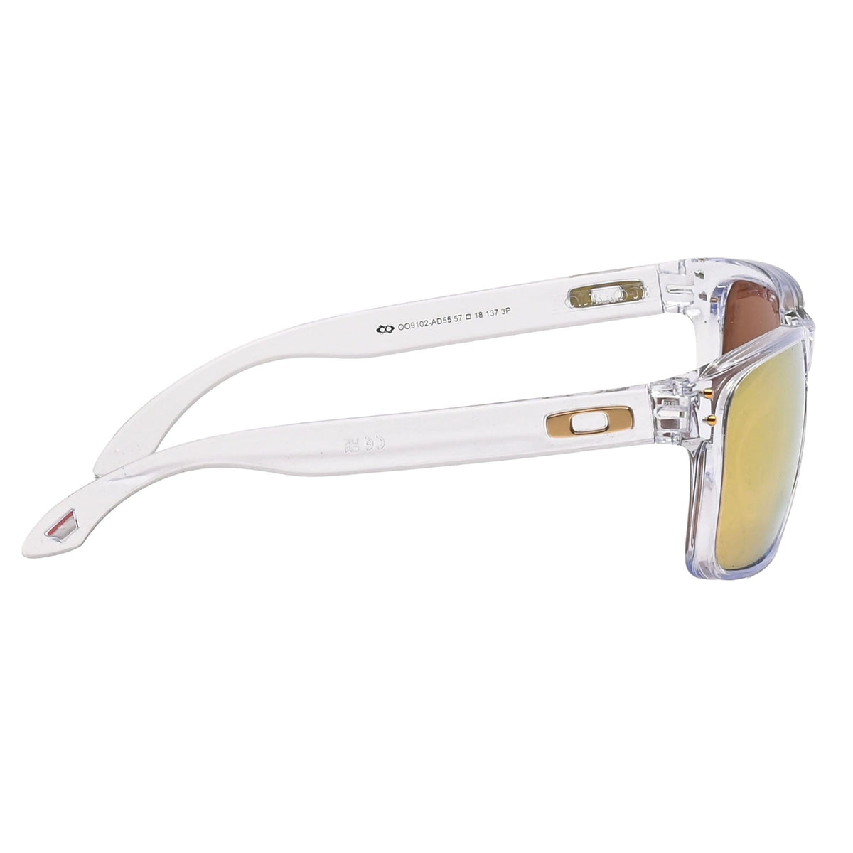 Oakley Holbrook Sunglasses Clear w/ Prizm 24K Polarized Lens Sunglasses Oakley 