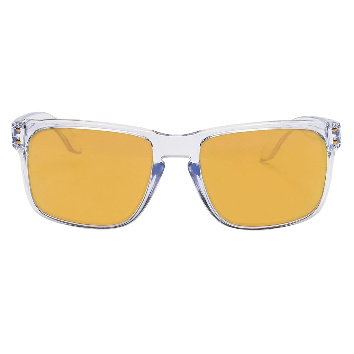 Oakley Holbrook Sunglasses Clear w/ Prizm 24K Polarized Lens Sunglasses Oakley 