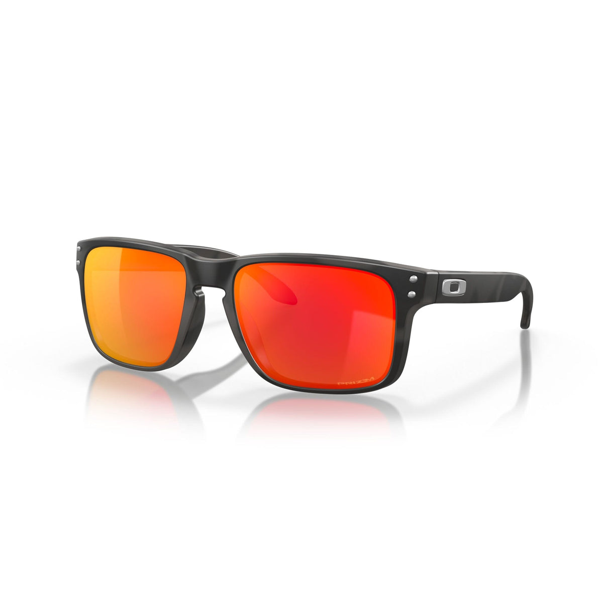 Oakley Holbrook Sunglasses Matte Black Camo w/ Prizm Ruby Lens Sunglasses Oakley 