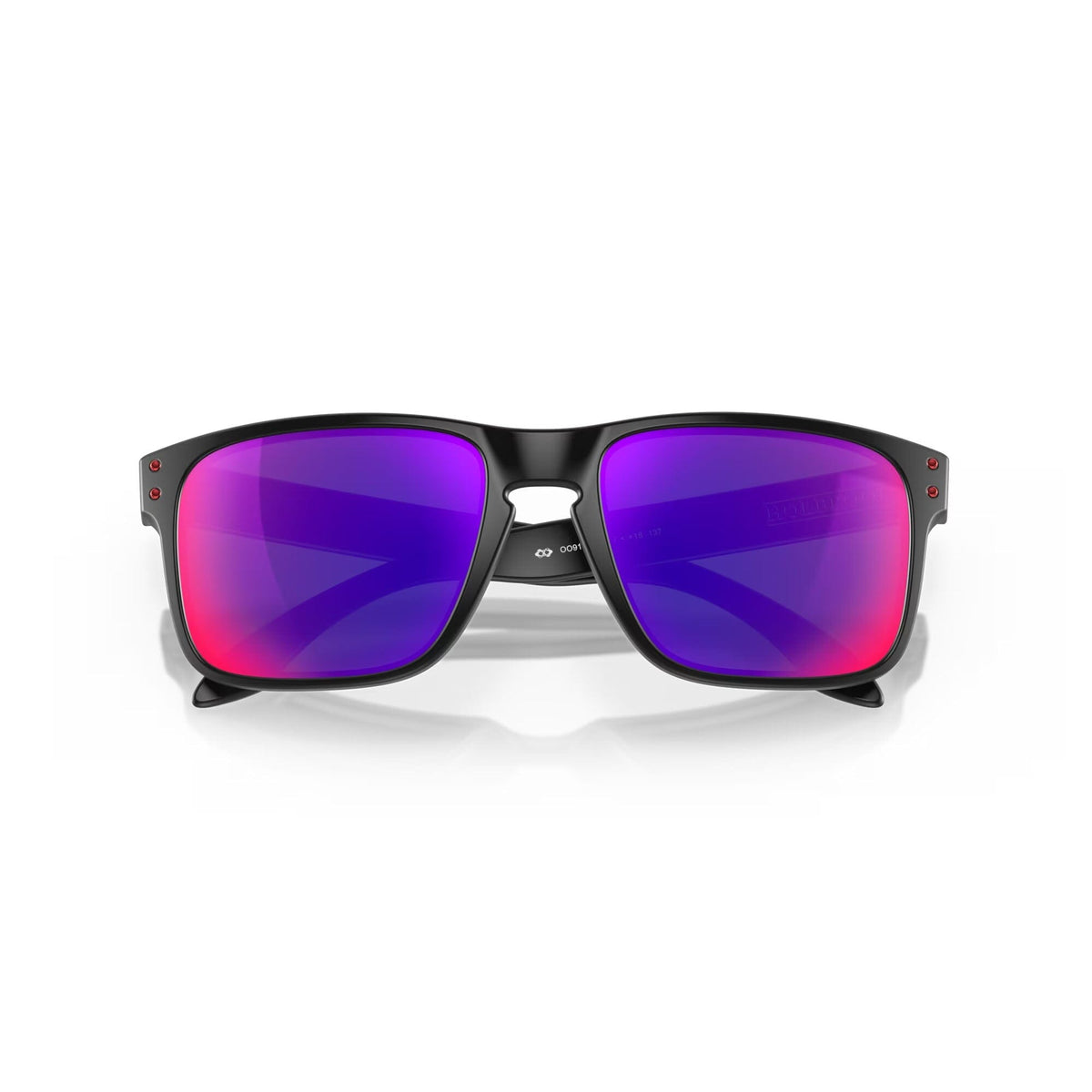 Oakley Holbrook Sunglasses Matte Black w/ Positive Red Iridium Lens Sunglasses Oakley 