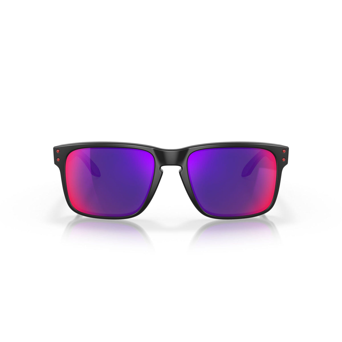 Oakley Holbrook Sunglasses Matte Black w/ Positive Red Iridium Lens Sunglasses Oakley 