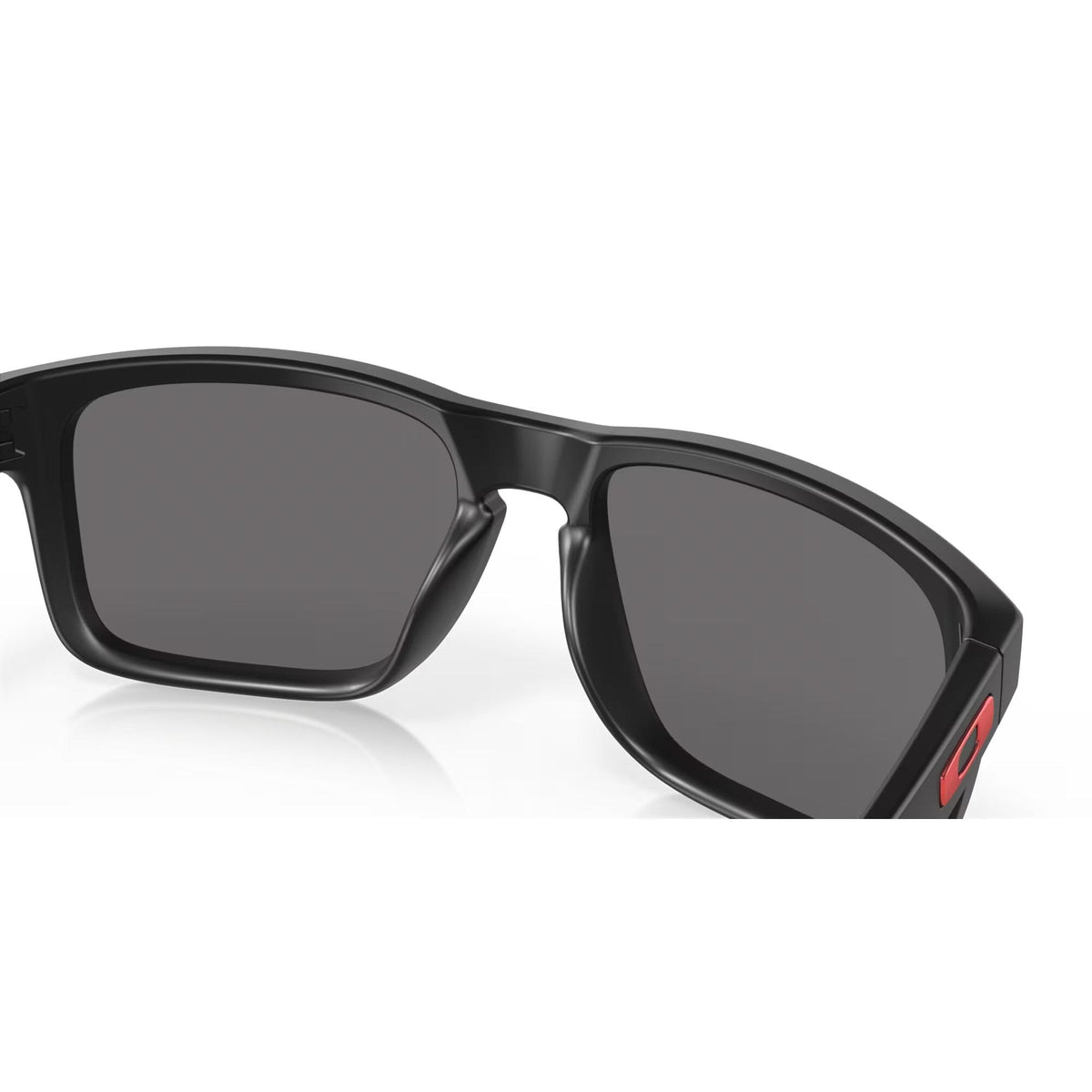 Oakley Holbrook Sunglasses Matte Black w/ Positive Red Iridium Lens Sunglasses Oakley 