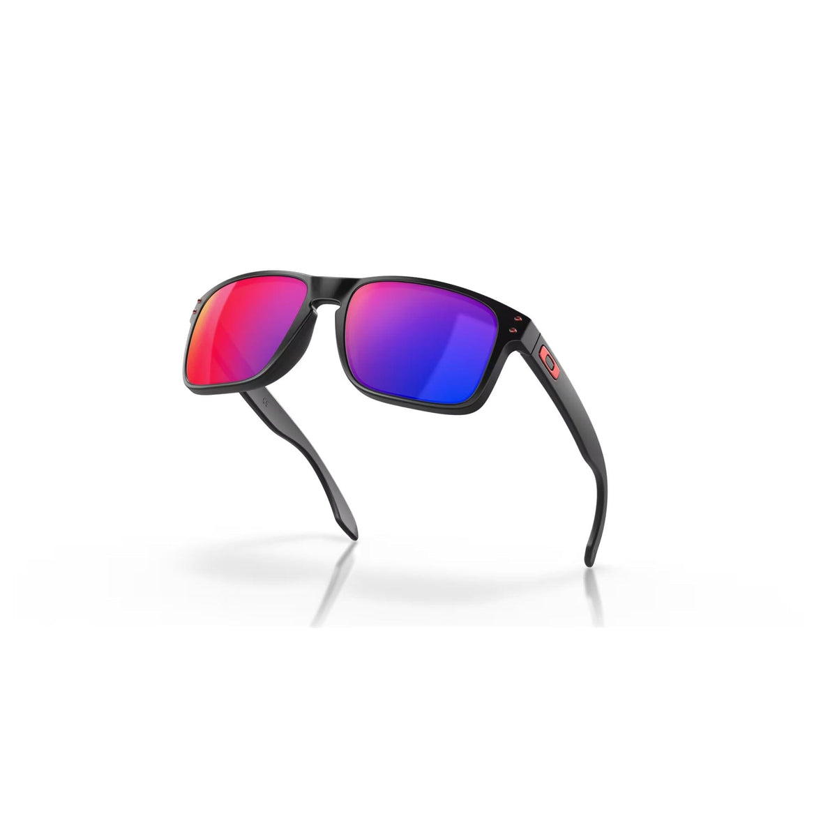 Oakley Holbrook Sunglasses Matte Black w/ Positive Red Iridium Lens Sunglasses Oakley 