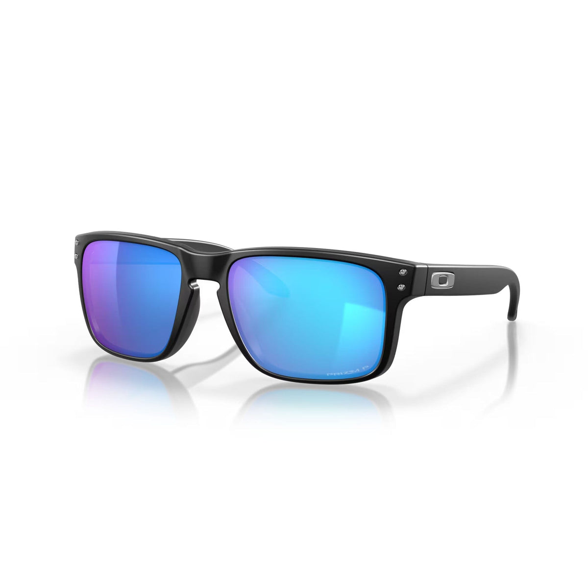 Oakley Holbrook Sunglasses Matte Black w/ Prizm Sapphire Irid Polarized Lens Sunglasses Oakley 