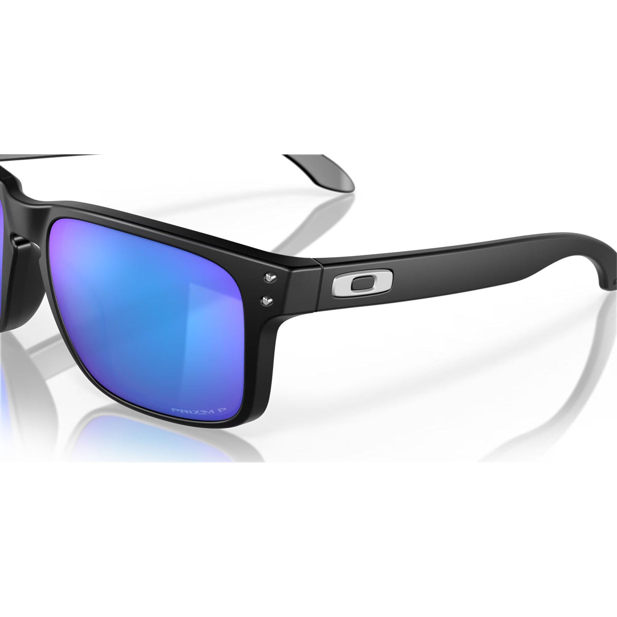 Oakley Holbrook Sunglasses Matte Black w/ Prizm Sapphire Irid Polarized Lens Sunglasses Oakley 