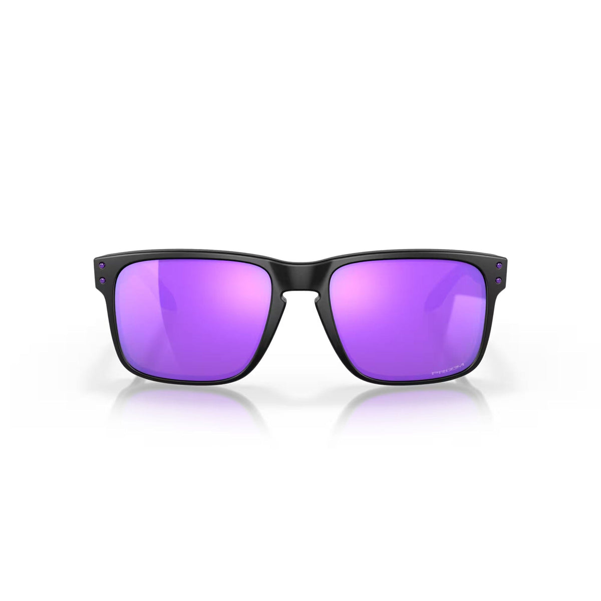 Oakley Holbrook Sunglasses Matte Black w/ Prizm Violet Lens Sunglasses Oakley 