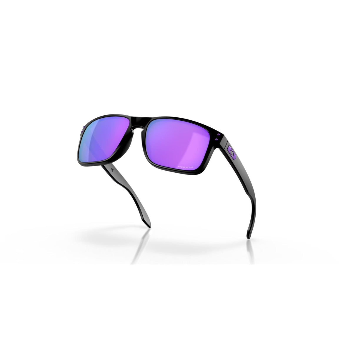 Oakley Holbrook Sunglasses Matte Black w/ Prizm Violet Lens Sunglasses Oakley 