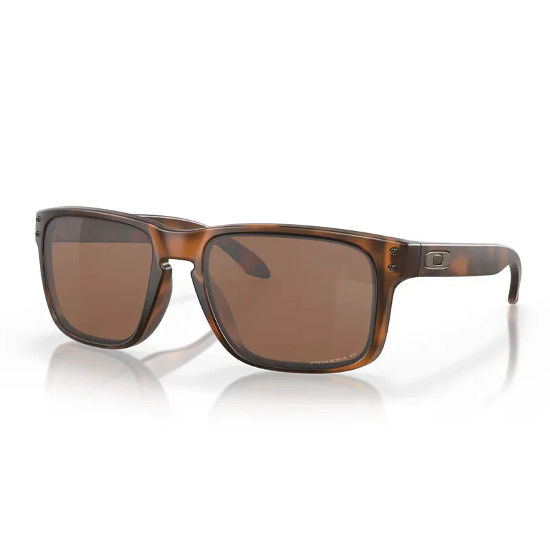 Oakley Holbrook Sunglasses Matte Tortoise w/ Prizm Tungsten Polarized Lens Sunglasses Oakley 