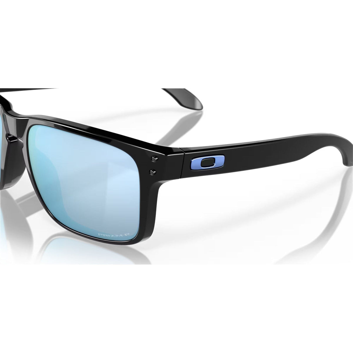 Oakley Holbrook Sunglasses Polished Black w/ Prizm Deep Water Polarized Lens Sunglasses Oakley 