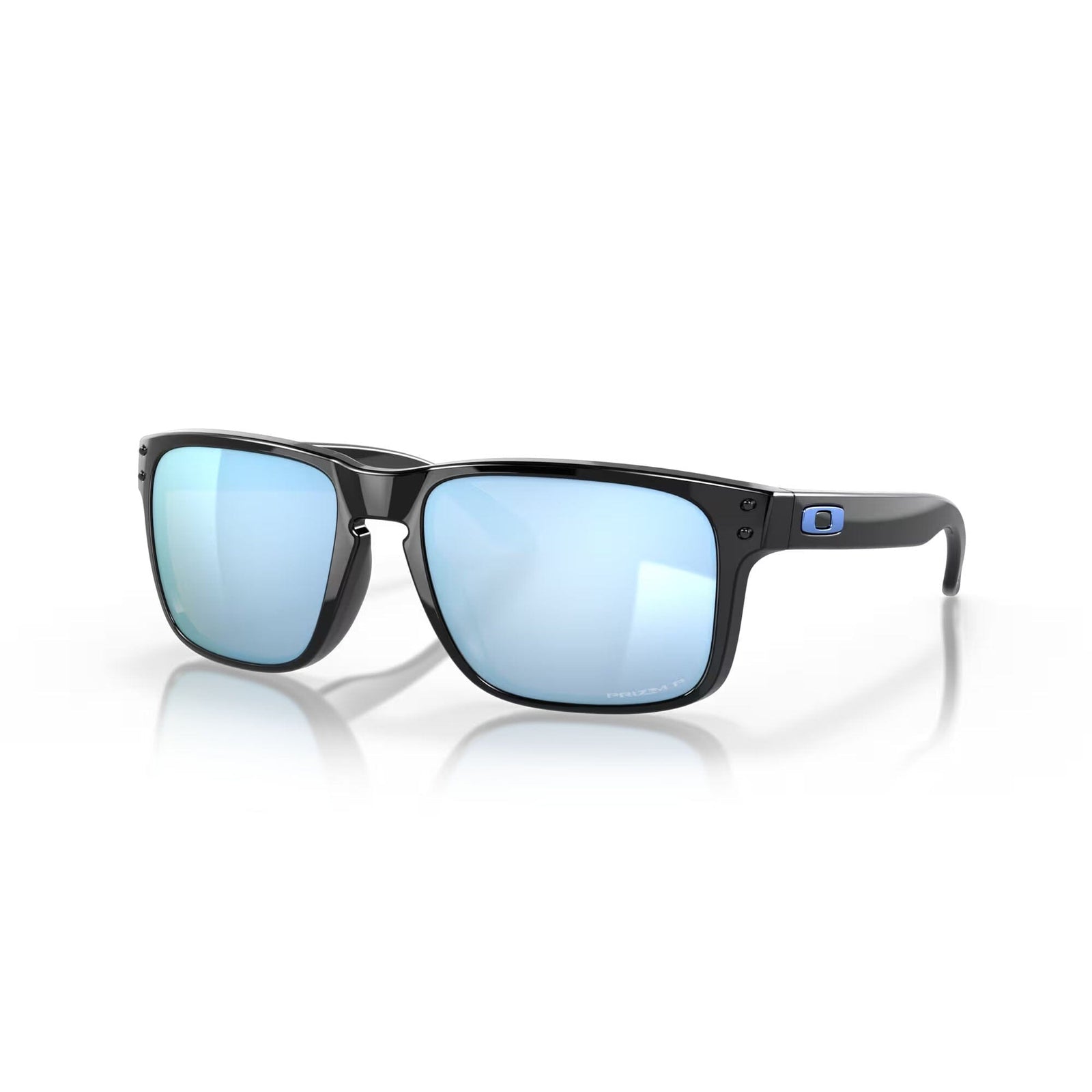 Oakley Holbrook Sunglasses Polished Black w/ Prizm Deep Water Polarized Lens Sunglasses Oakley 