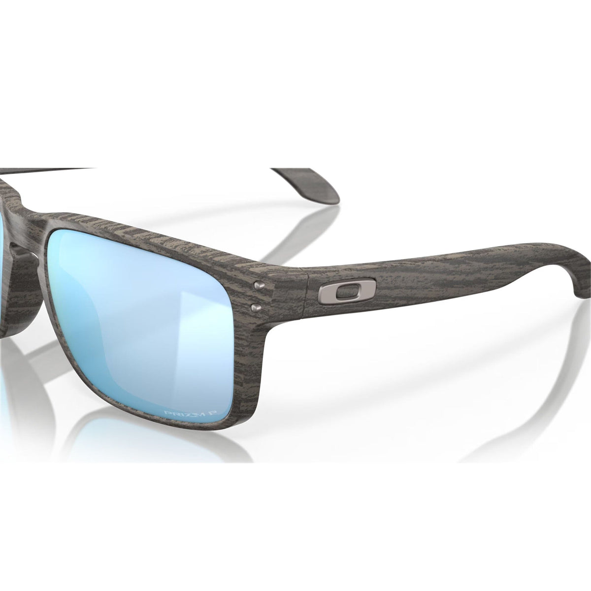 Oakley Holbrook Sunglasses Woodgrain w/ Prizm Deep Water Polarized Lens Sunglasses Oakley 