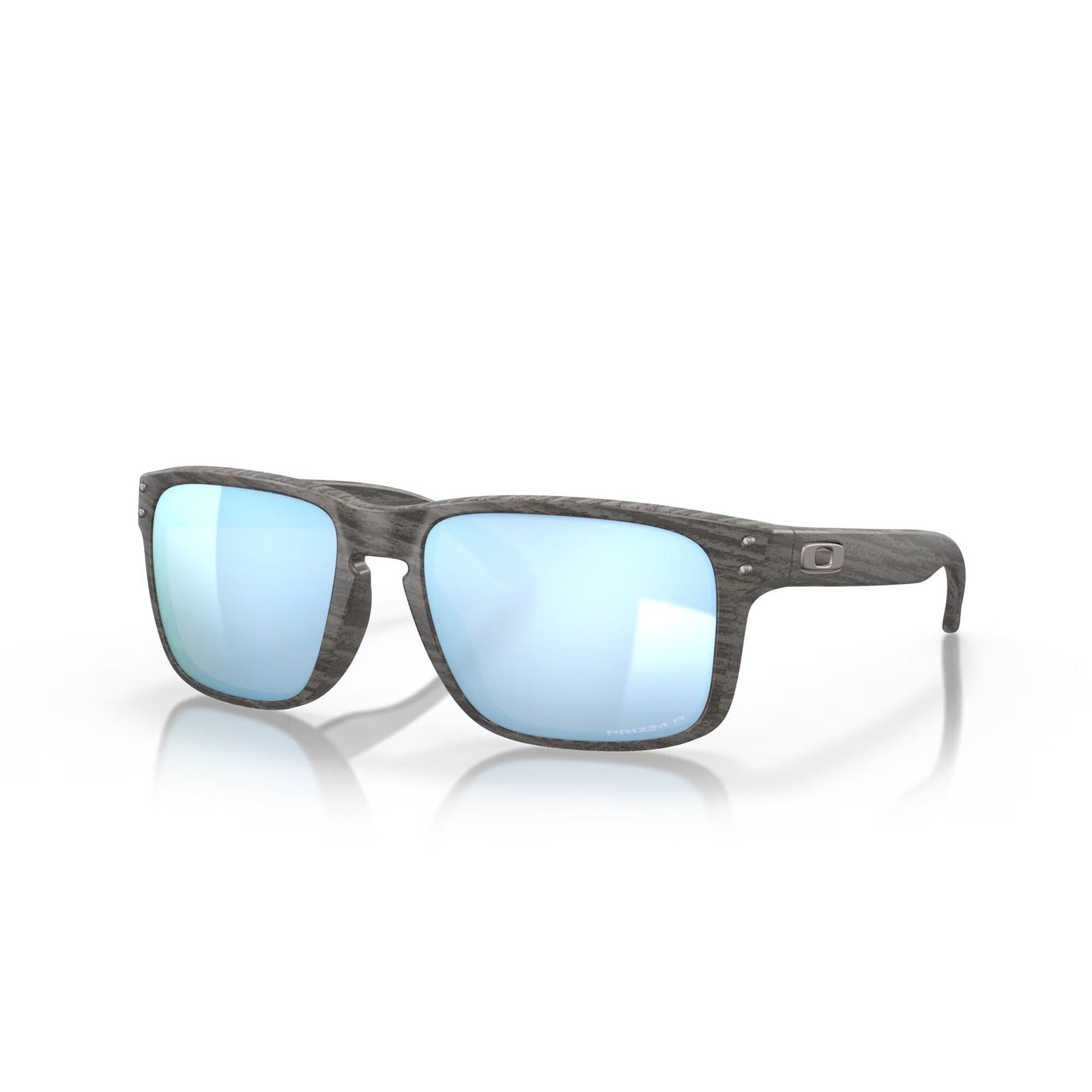 Oakley Holbrook Sunglasses Woodgrain w/ Prizm Deep Water Polarized Lens Sunglasses Oakley 