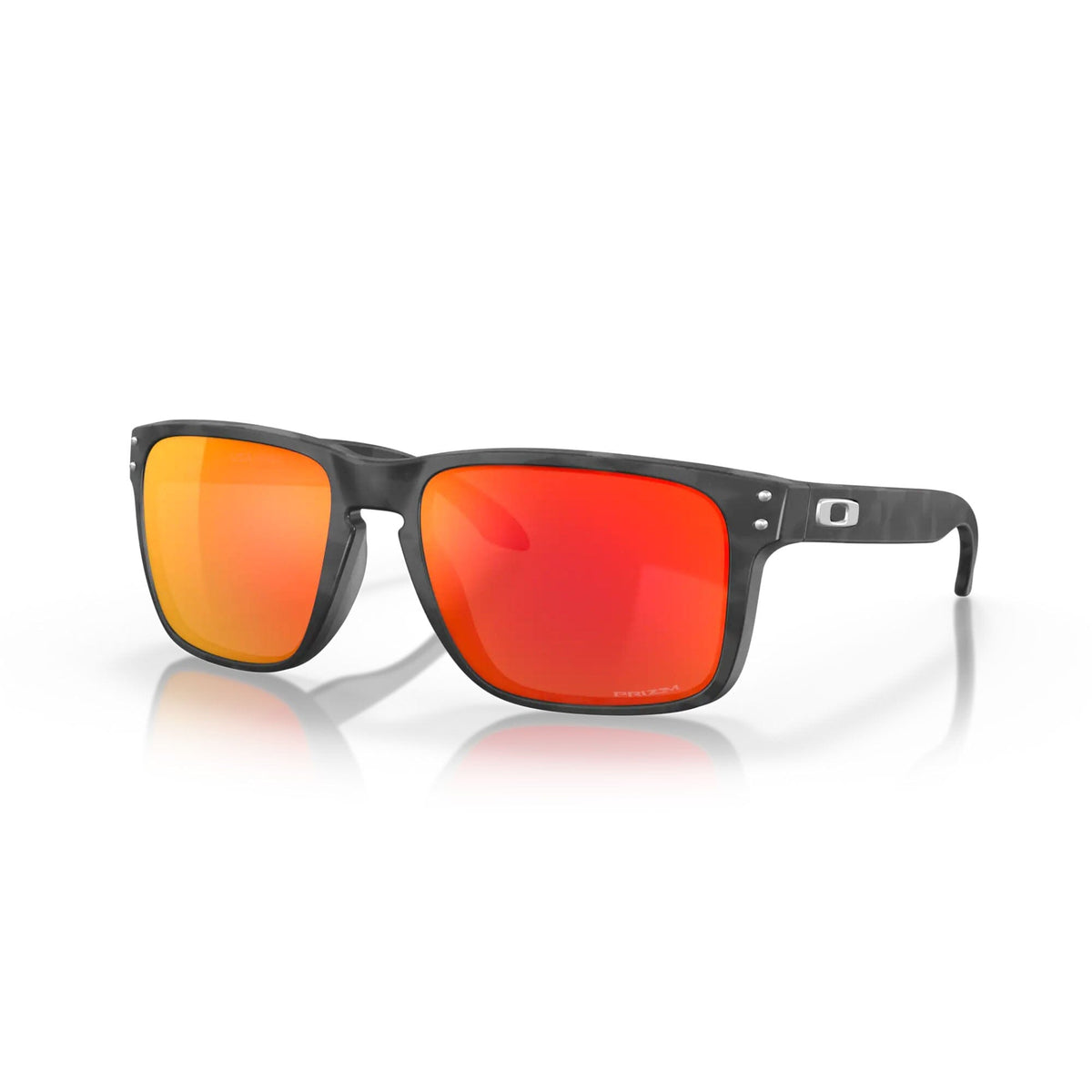 Oakley Holbrook XL Sunglasses Matte Black Camo w/ Prizm Ruby Lens Sunglasses Oakley 