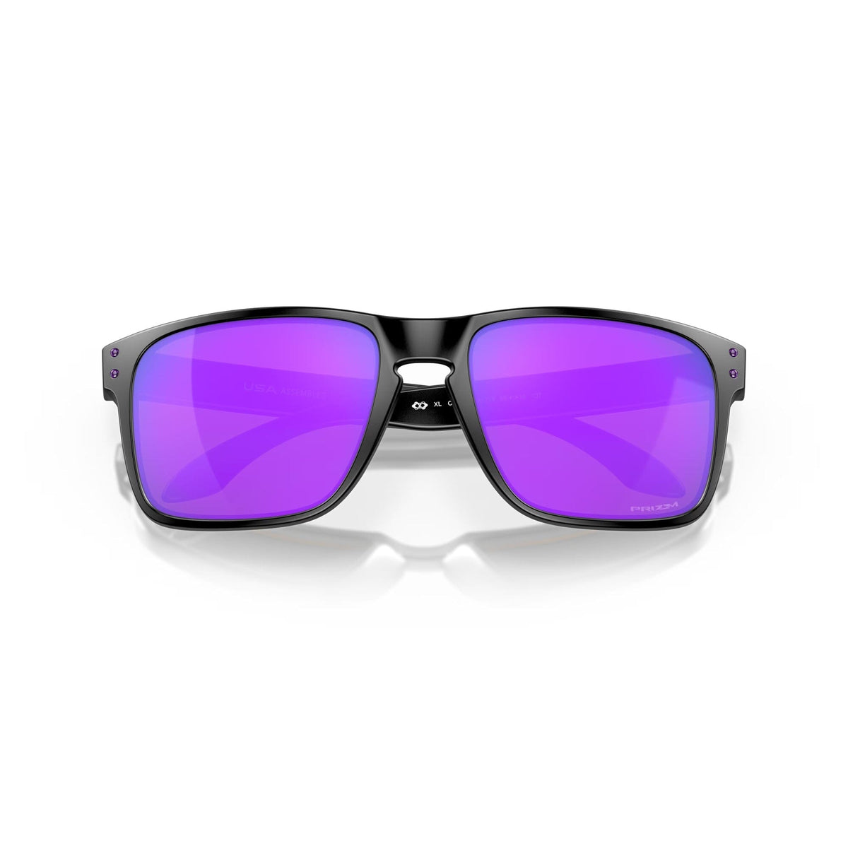 Oakley Holbrook XL Sunglasses Matte Black w/ Prizm Violet Lens Sunglasses Oakley 
