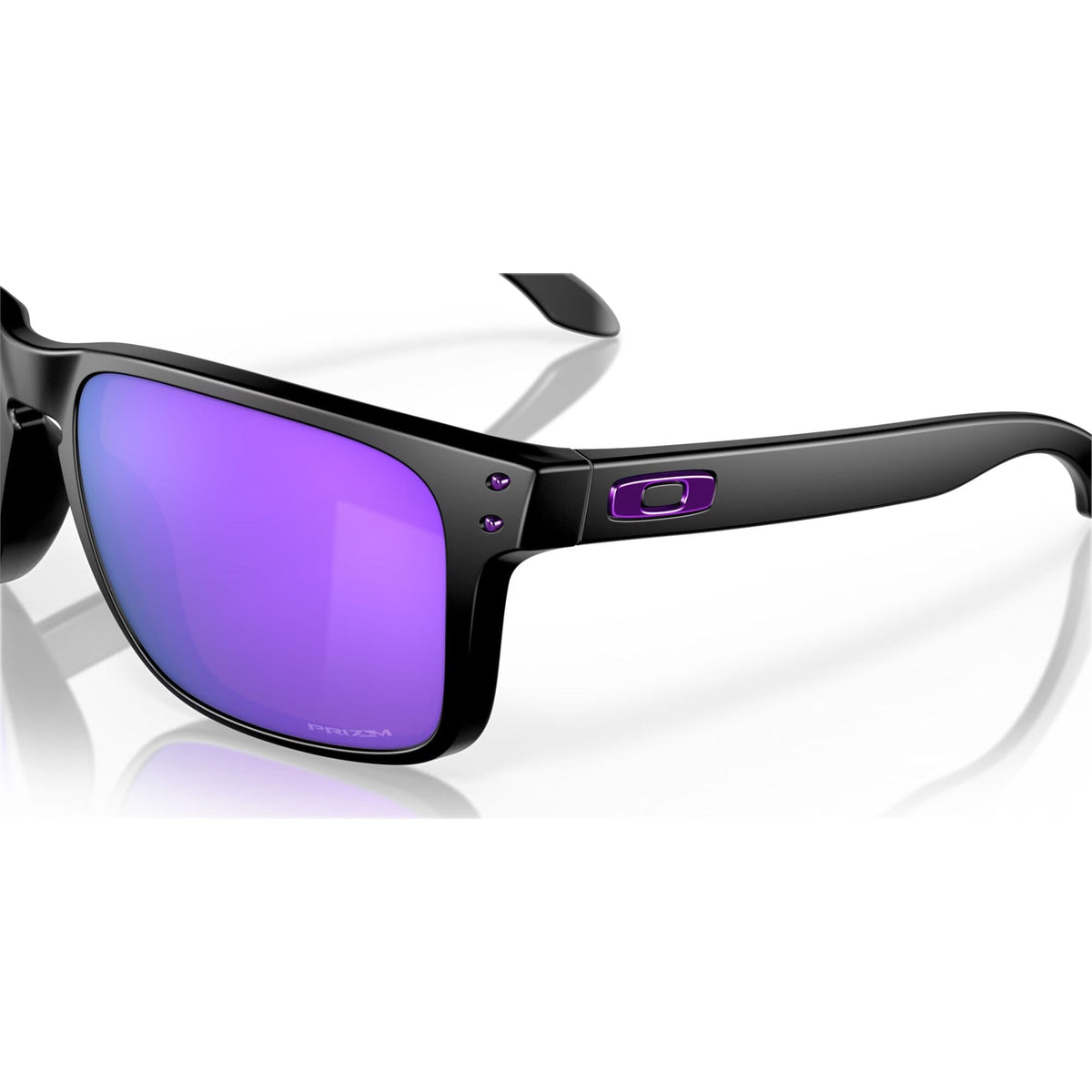 Oakley Holbrook XL Sunglasses Matte Black w/ Prizm Violet Lens Sunglasses Oakley 