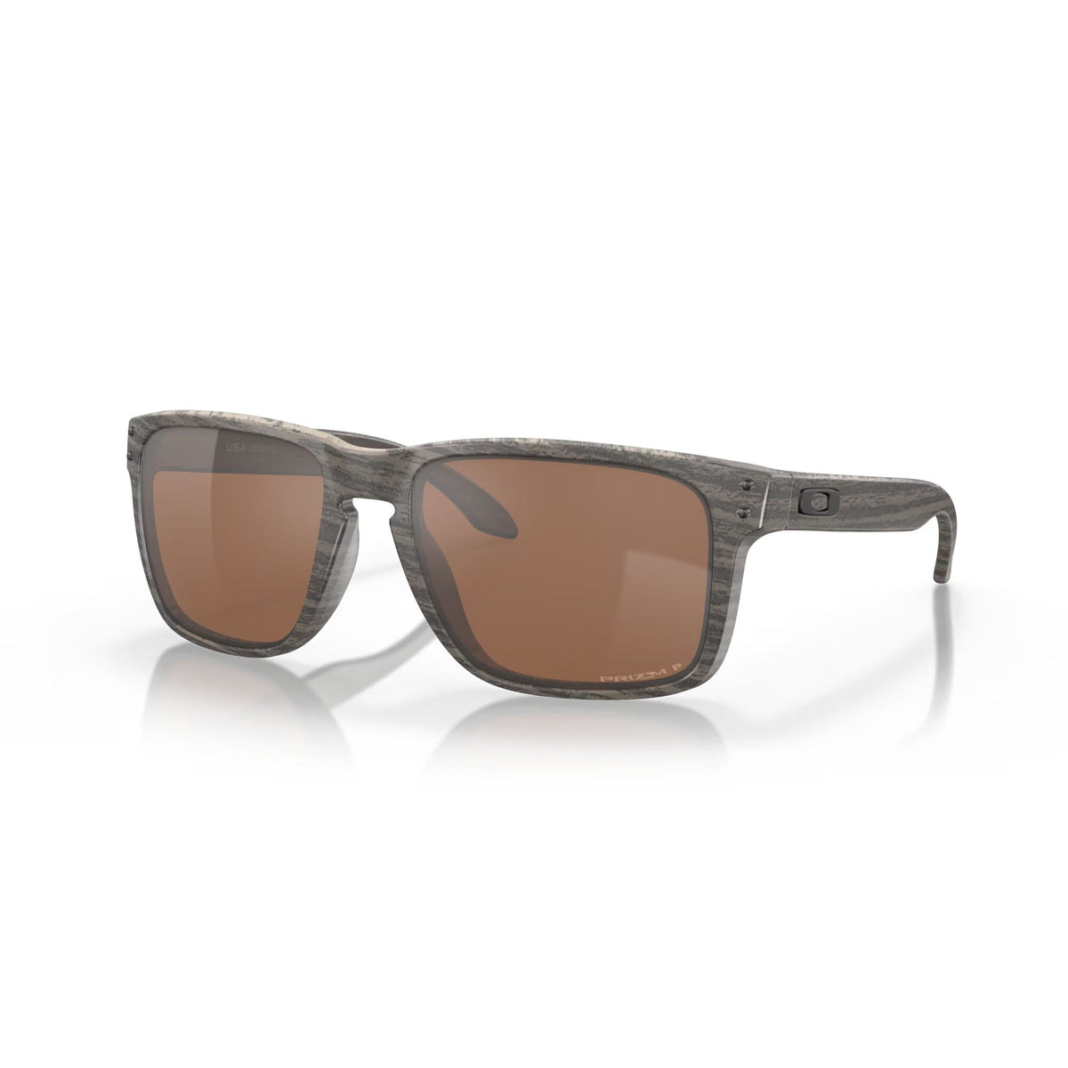 Oakley Holbrook XL Sunglasses Woodgrain w/ Prizm Tungsten Polarized Lens Sunglasses Oakley 