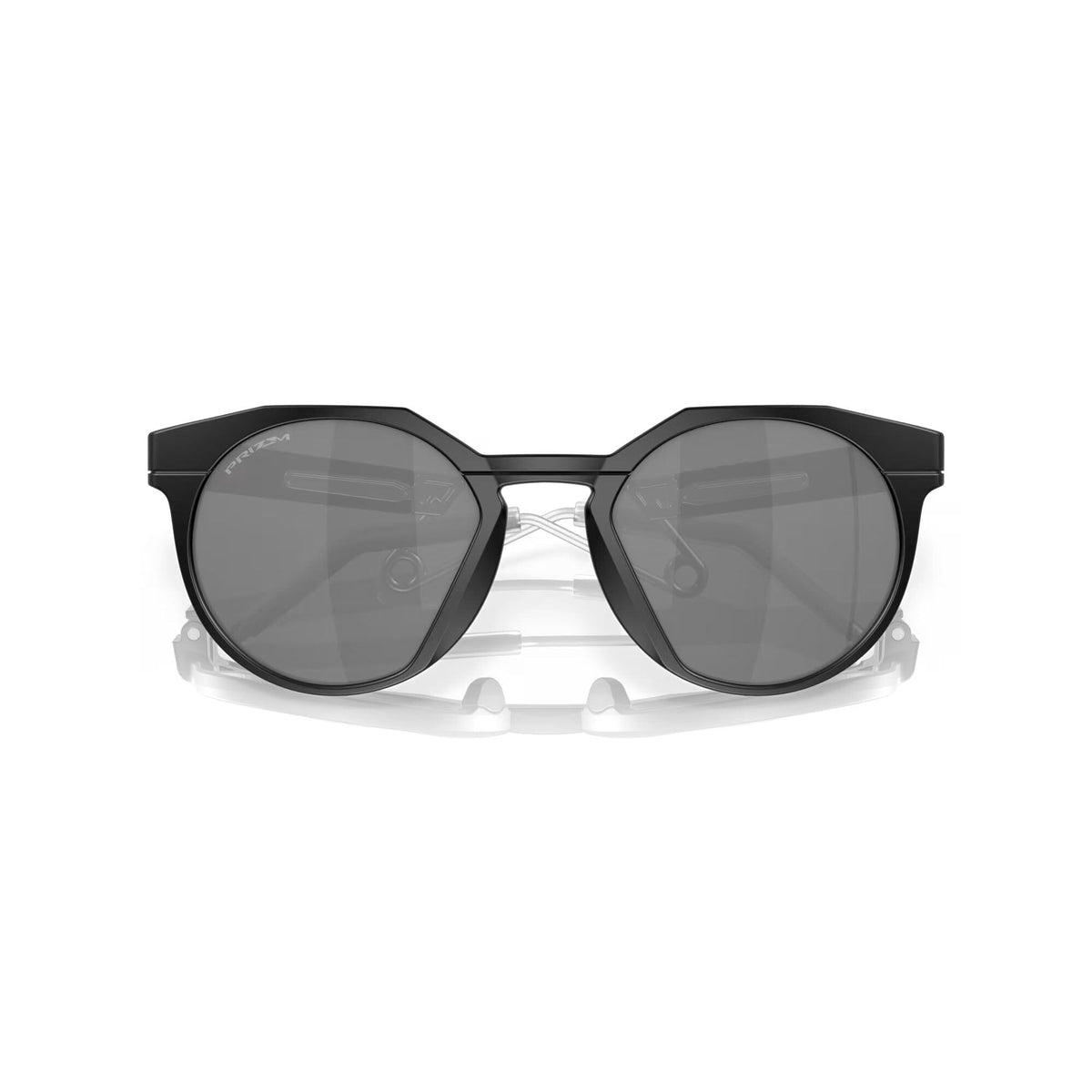 Oakley HSTN Metal Sunglasses Matte Black w/ Prizm Black Lens Sunglasses Oakley 