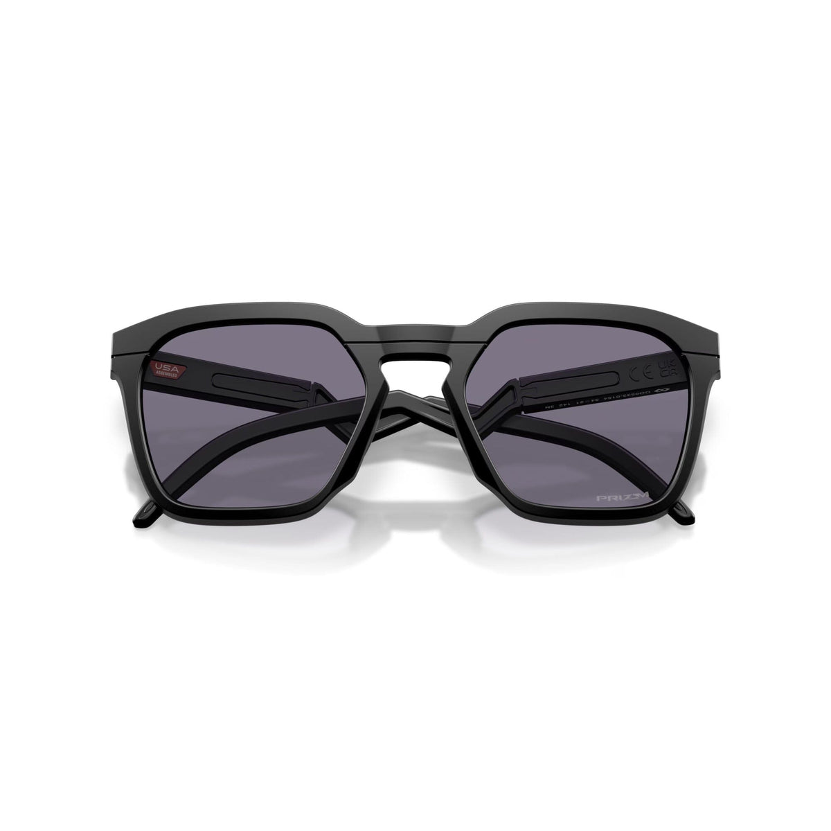 Oakley HSTN SQ Sunglasses Matte Black Smoke w/ Prizm Grey Lens Sunglasses Oakley 