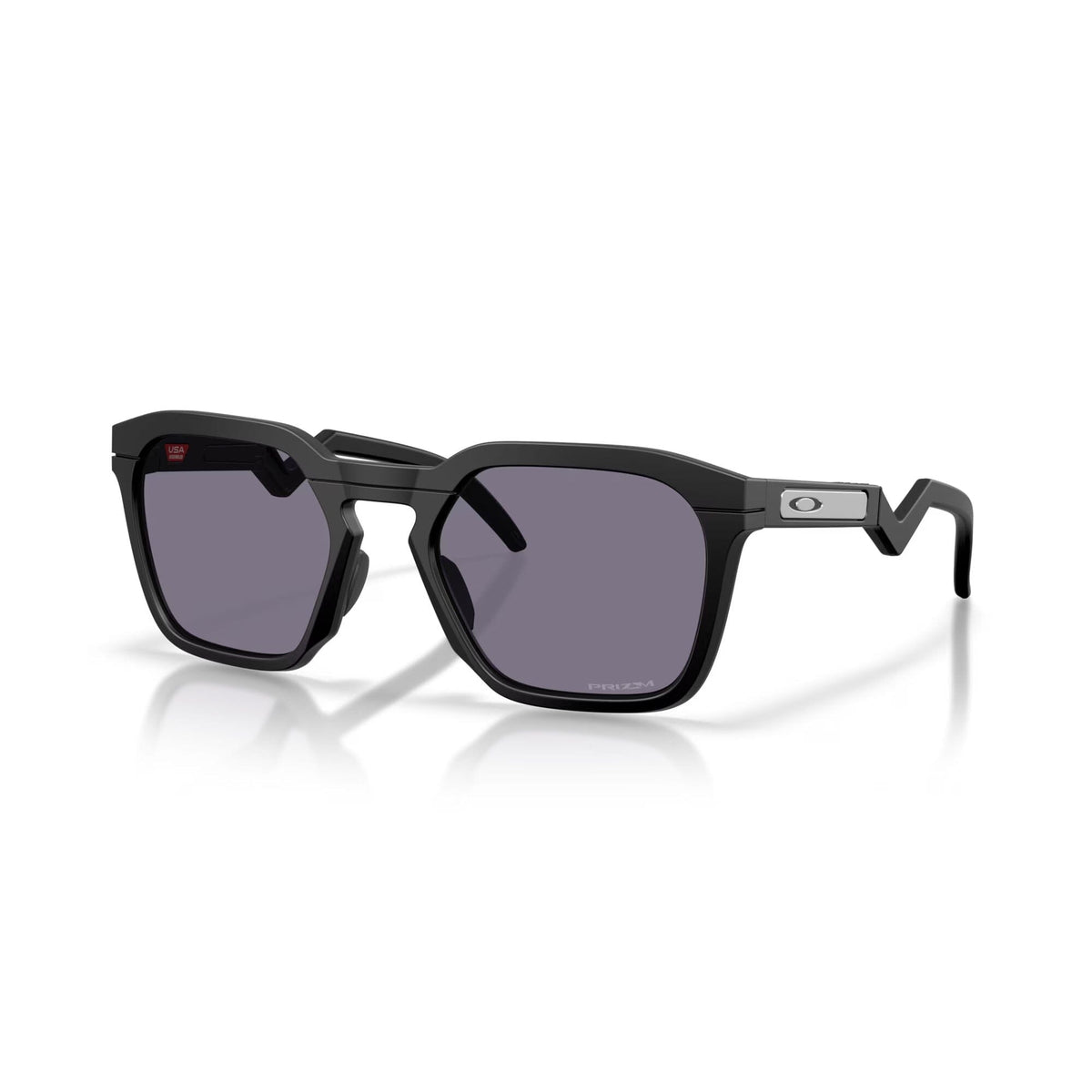 Oakley HSTN SQ Sunglasses Matte Black Smoke w/ Prizm Grey Lens Sunglasses Oakley 