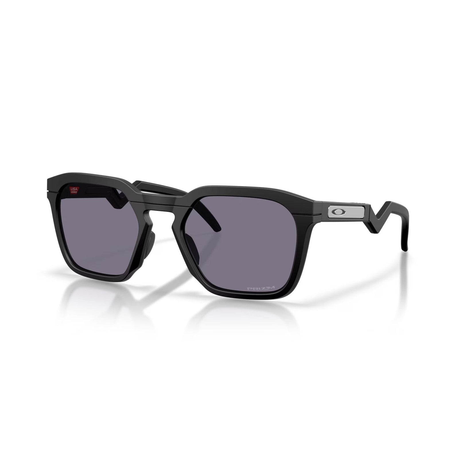 Oakley HSTN SQ Sunglasses Matte Black Smoke w/ Prizm Grey Lens Sunglasses Oakley 