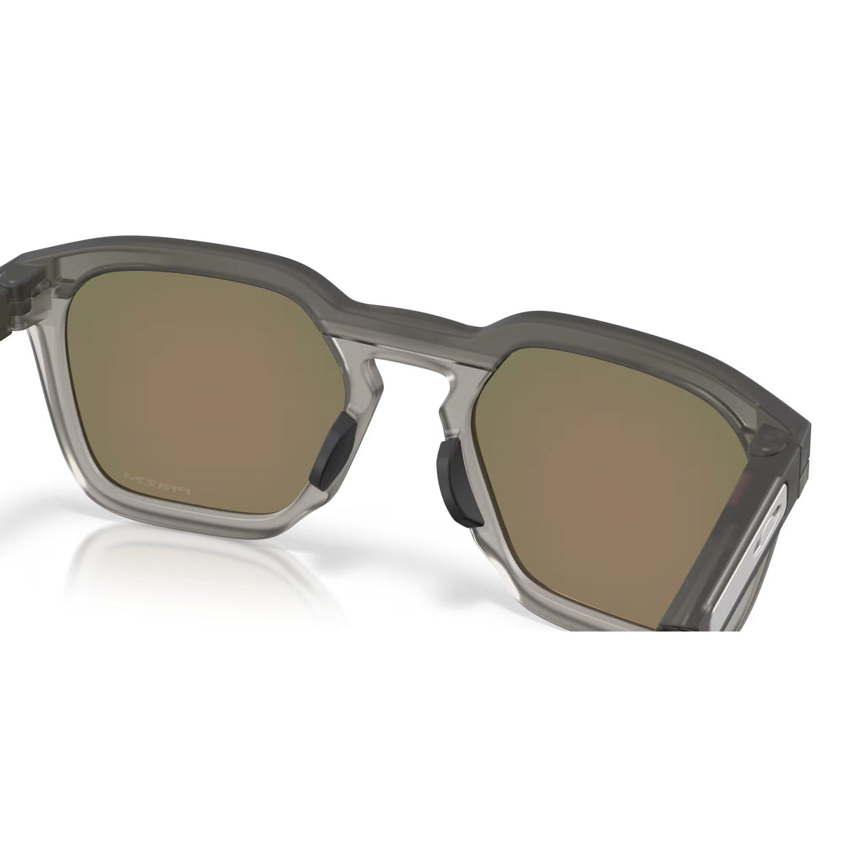 Oakley HSTN SQ Sunglasses Matte Grey Smoke w/ Prizm Ruby Lens Sunglasses Oakley 