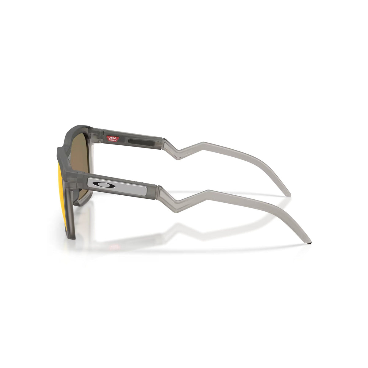 Oakley HSTN SQ Sunglasses Matte Grey Smoke w/ Prizm Ruby Lens Sunglasses Oakley 