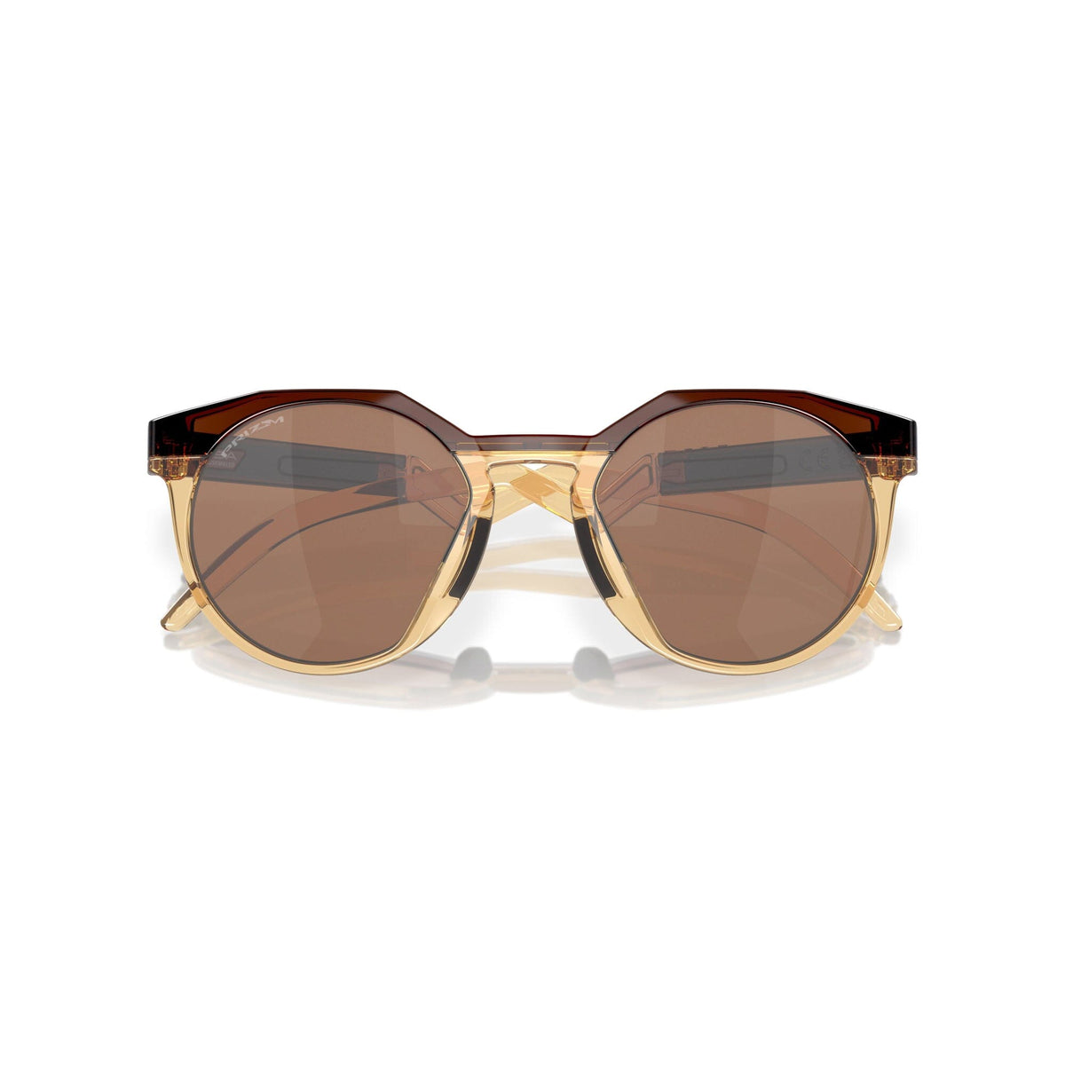 Oakley HSTN Sunglasses Dark Amber/Light Curry w/ Prizm Tungsten Lens Sunglasses Oakley 