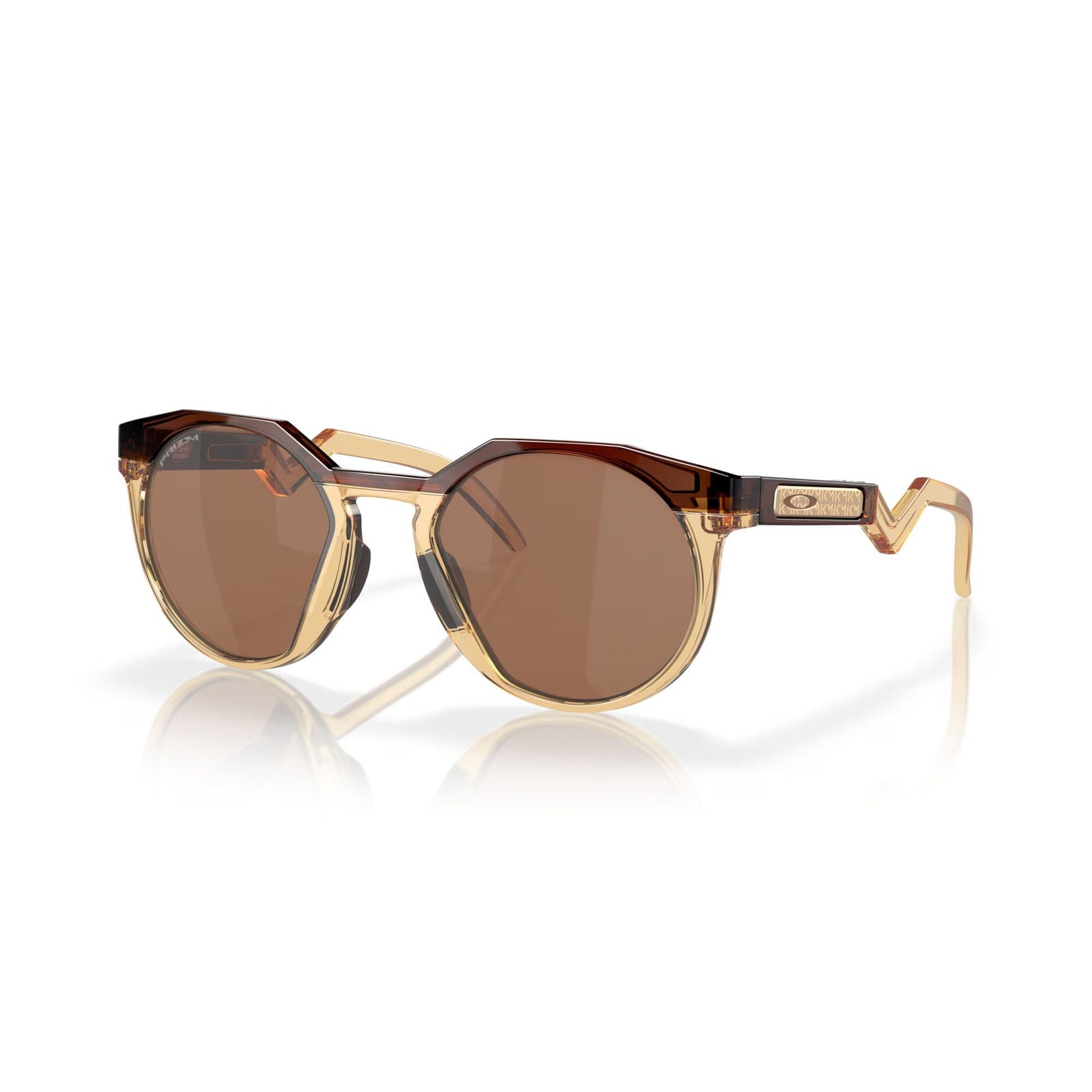 Oakley HSTN Sunglasses Dark Amber/Light Curry w/ Prizm Tungsten Lens Sunglasses Oakley 