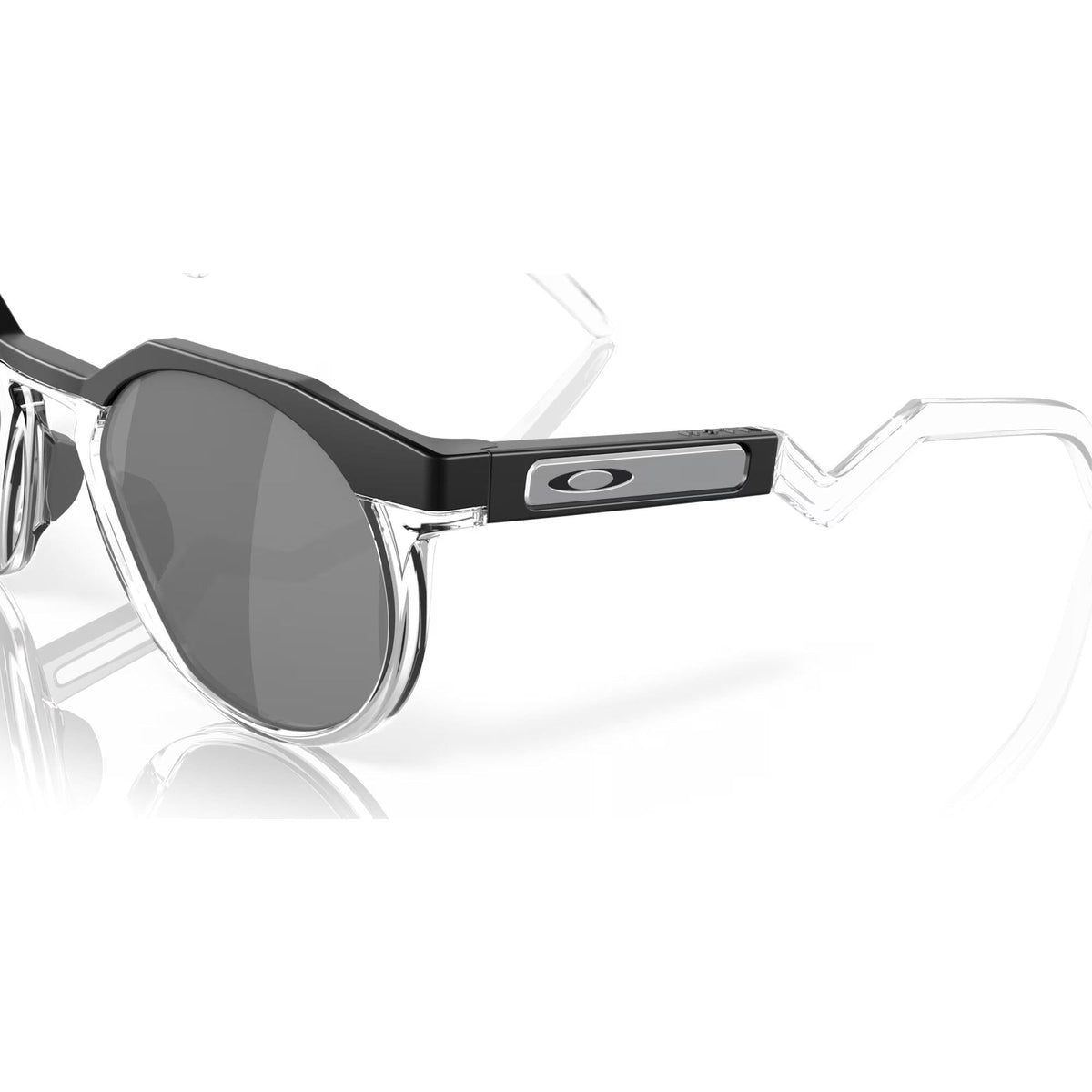 Oakley HSTN Sunglasses Matte Black w/ Prizm Black Polarized Lens Sunglasses Oakley 