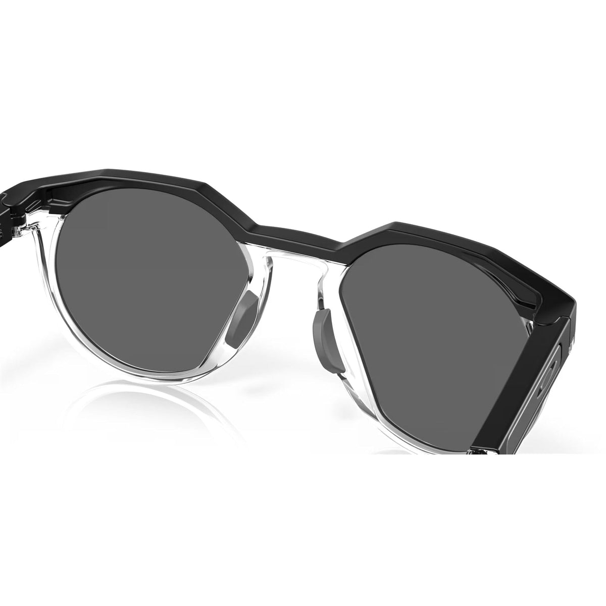Oakley HSTN Sunglasses Matte Black w/ Prizm Black Polarized Lens Sunglasses Oakley 