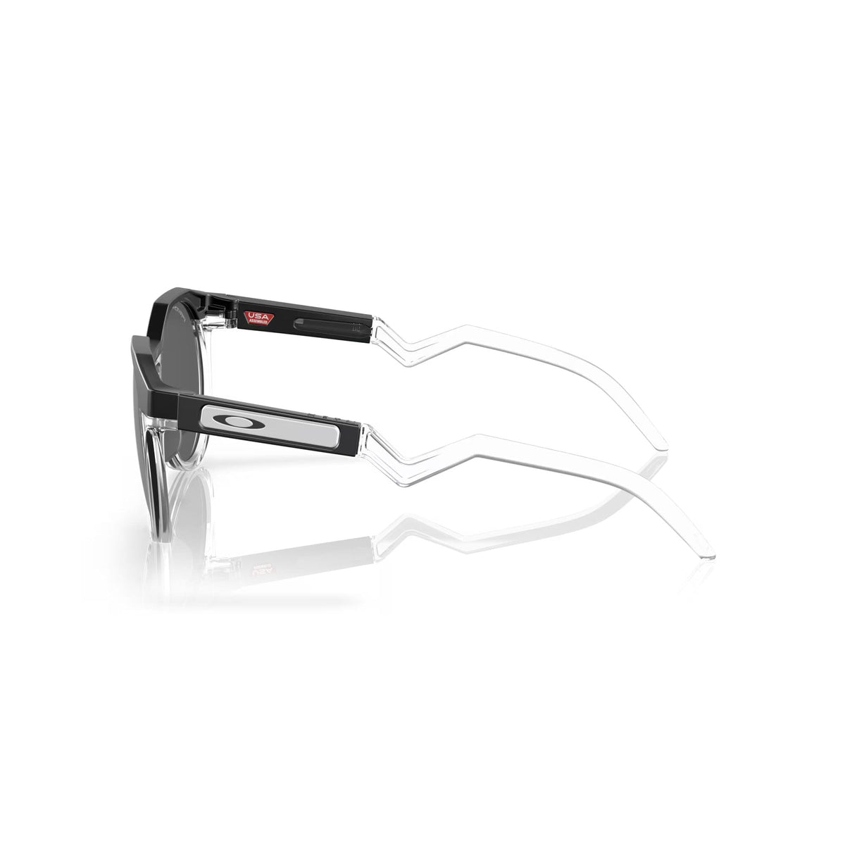 Oakley HSTN Sunglasses Matte Black w/ Prizm Black Polarized Lens Sunglasses Oakley 