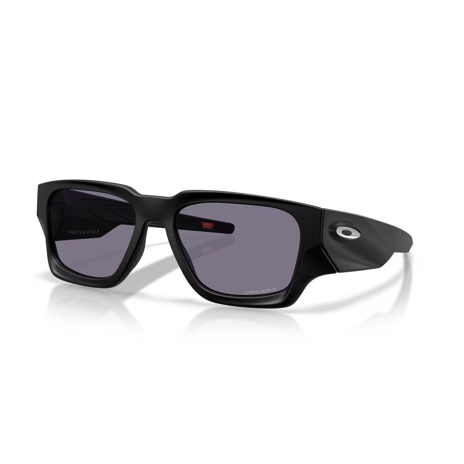Oakley Instagator Sunglasses Matte Black w/ Prizm Grey Lens Sunglasses Oakley 