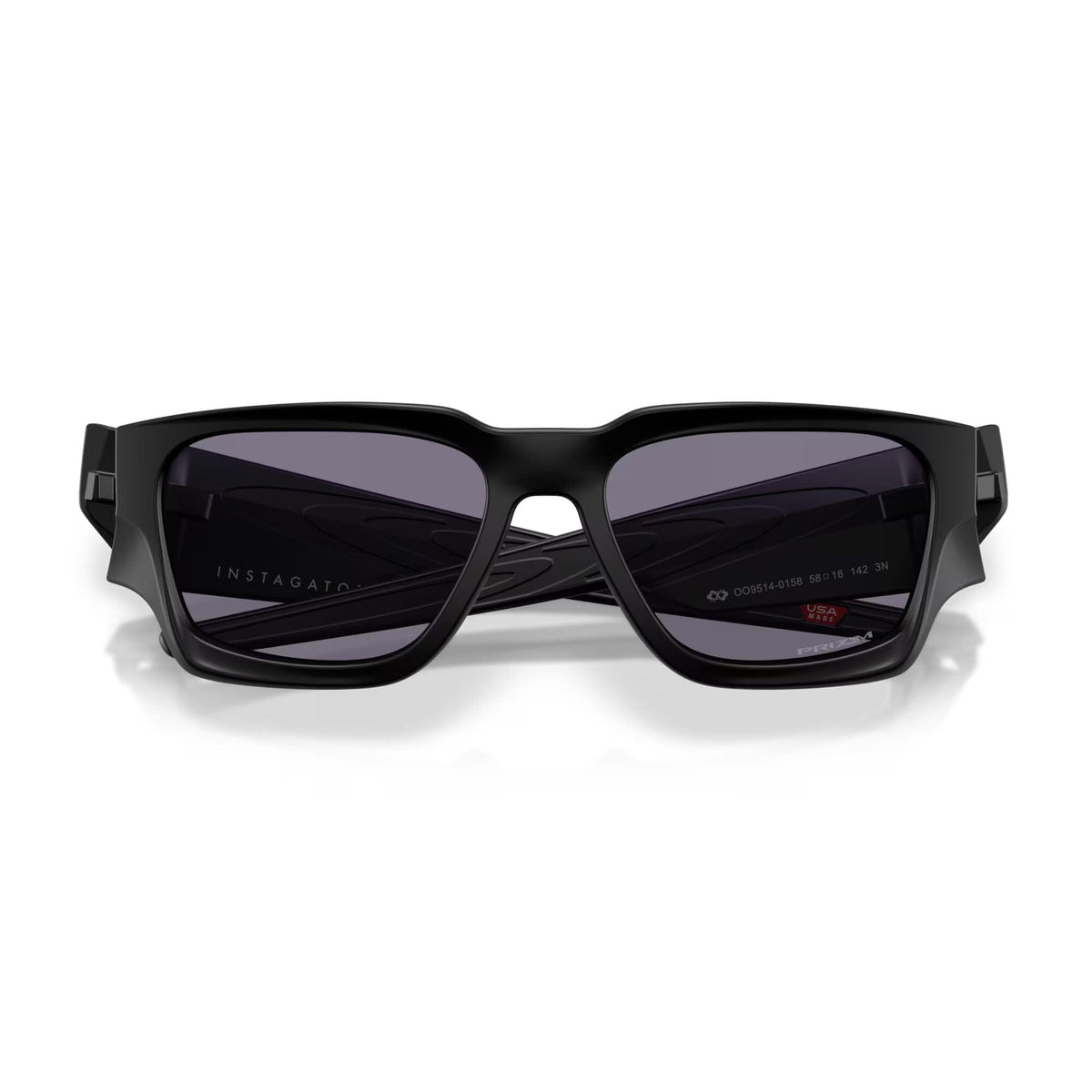 Oakley Instagator Sunglasses Matte Black w/ Prizm Grey Lens Sunglasses Oakley 