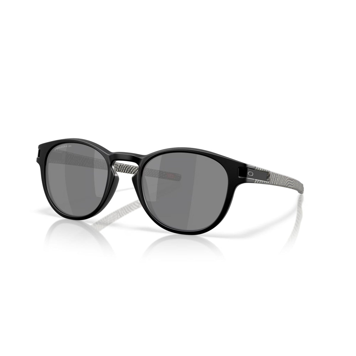 Oakley Latche Sunglasses Matte Black w/ Prizm Black Polarized Lens Sunglasses Oakley 