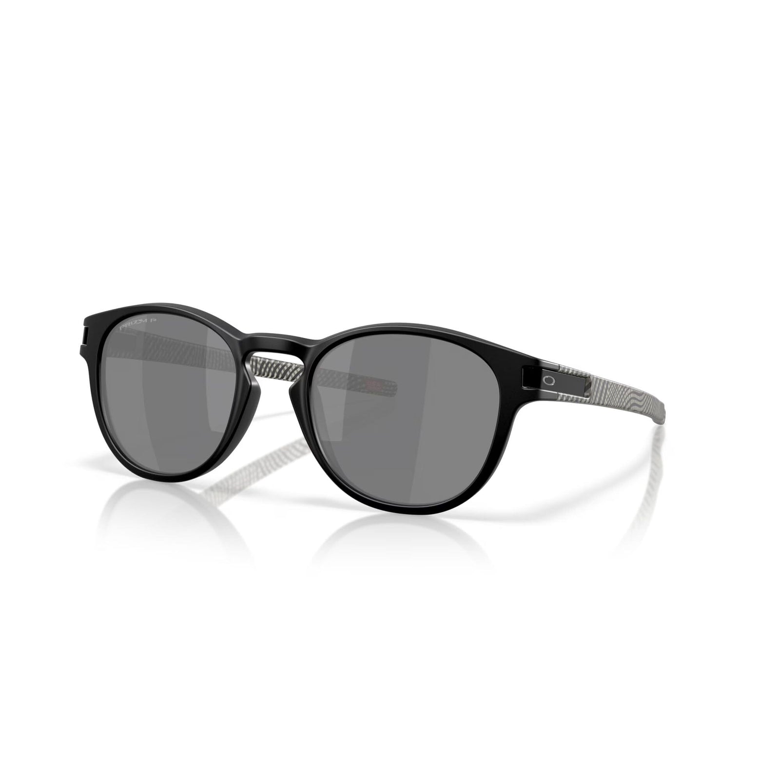 Oakley Latche Sunglasses Matte Black w/ Prizm Black Polarized Lens Sunglasses Oakley 
