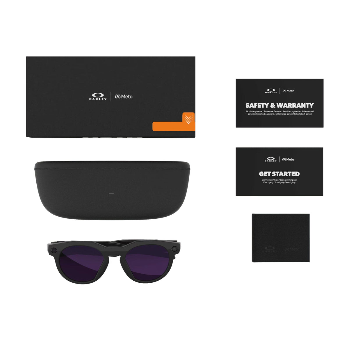 Oakley Meta HSTN AI Sunglasses Amethyst / Transitions® Lenses Black Frame Sunglasses Oakley 