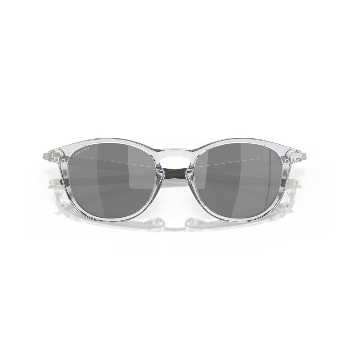 Oakley Pitchman R Sunglasses Polished Clear w/ Prizm Black Lens Sunglasses Oakley 