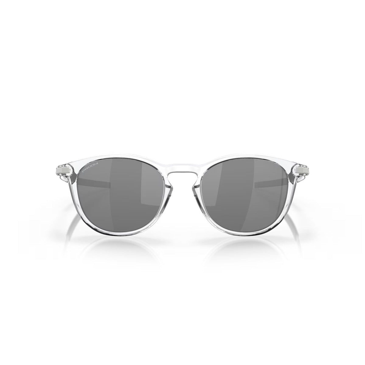 Oakley Pitchman R Sunglasses Polished Clear w/ Prizm Black Lens Sunglasses Oakley 