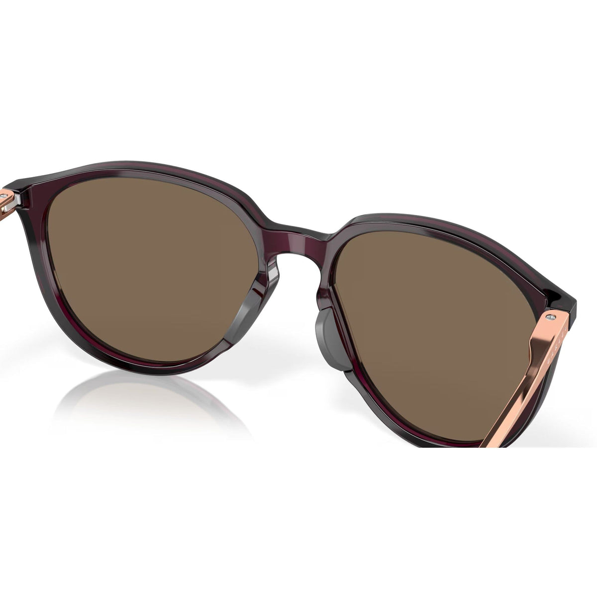 Oakley Sielo Sunglasses Crystal Raspberry w/ Prizm Rose Gold Injected Lens Sunglasses Oakley 
