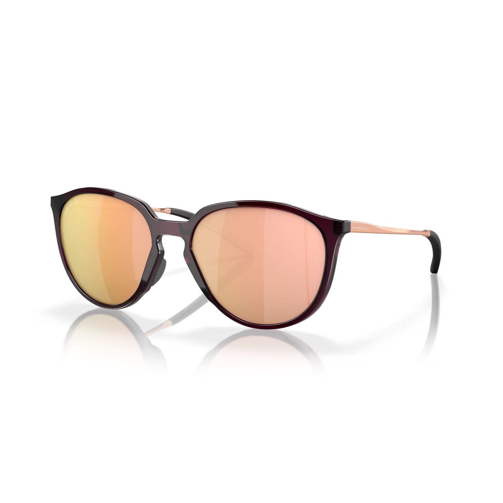 Oakley Sielo Sunglasses Crystal Raspberry w/ Prizm Rose Gold Injected Lens Sunglasses Oakley 