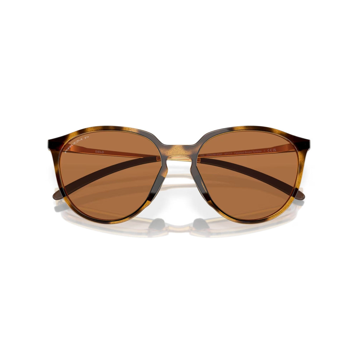 Oakley Sielo Sunglasses Polished Brown Tortoise w/ Prizm Bronze Polar Injected Lens Sunglasses Oakley 