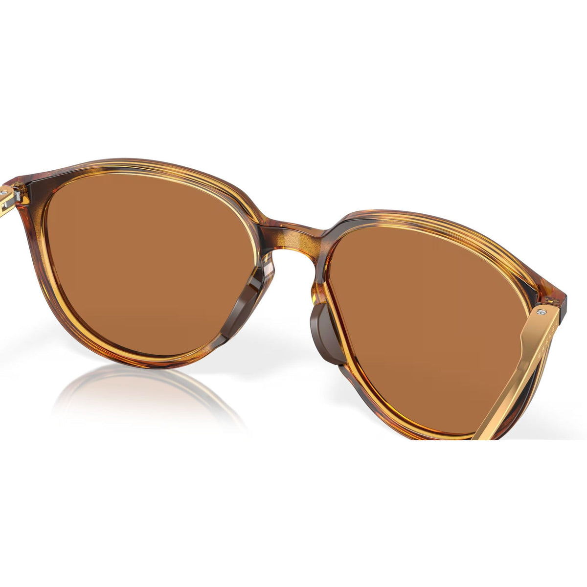 Oakley Sielo Sunglasses Polished Brown Tortoise w/ Prizm Bronze Polar Injected Lens Sunglasses Oakley 