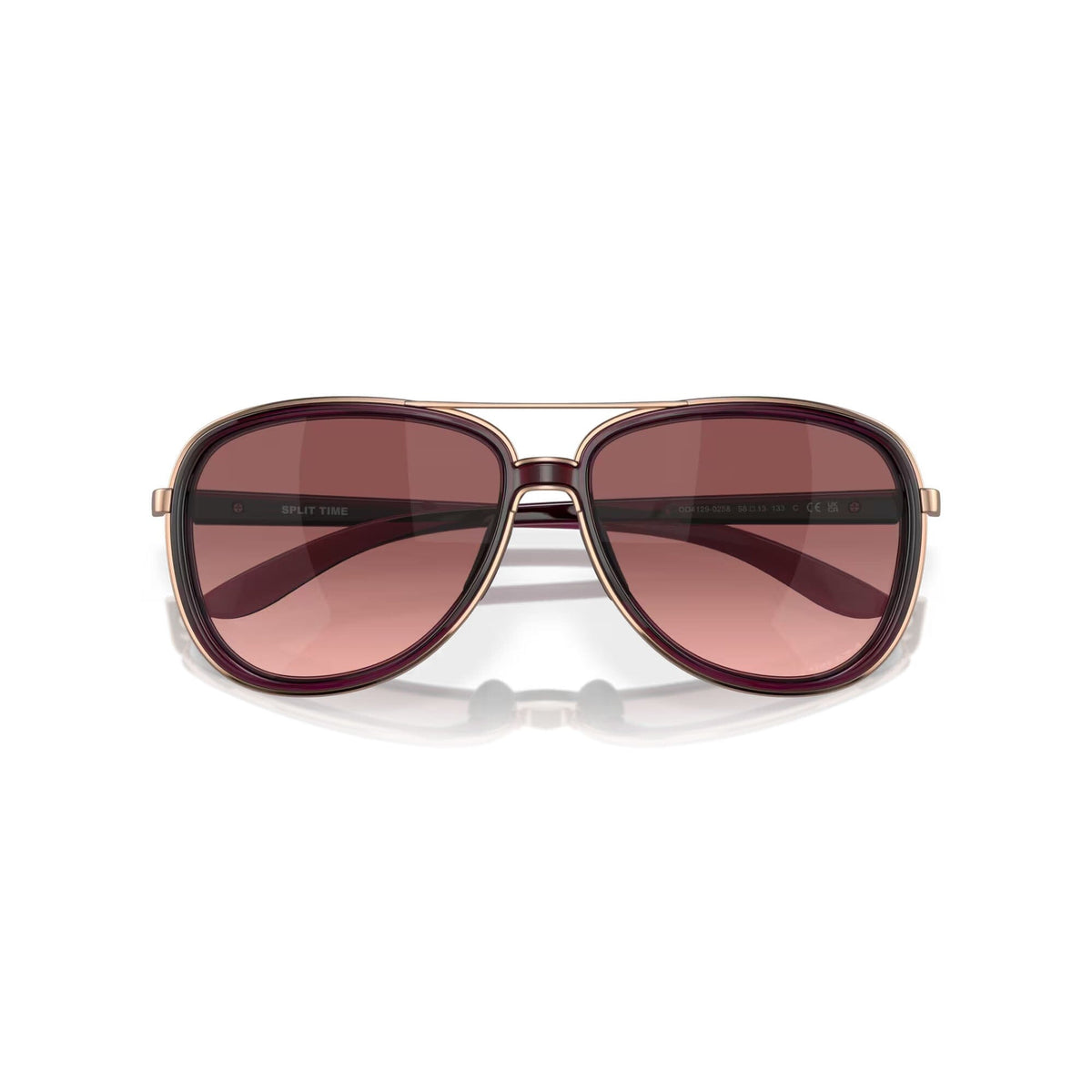 Oakley Split Time Sunglasses Cerystal Raspberry w/ G40 Black Gradient Lens Sunglasses Oakley 