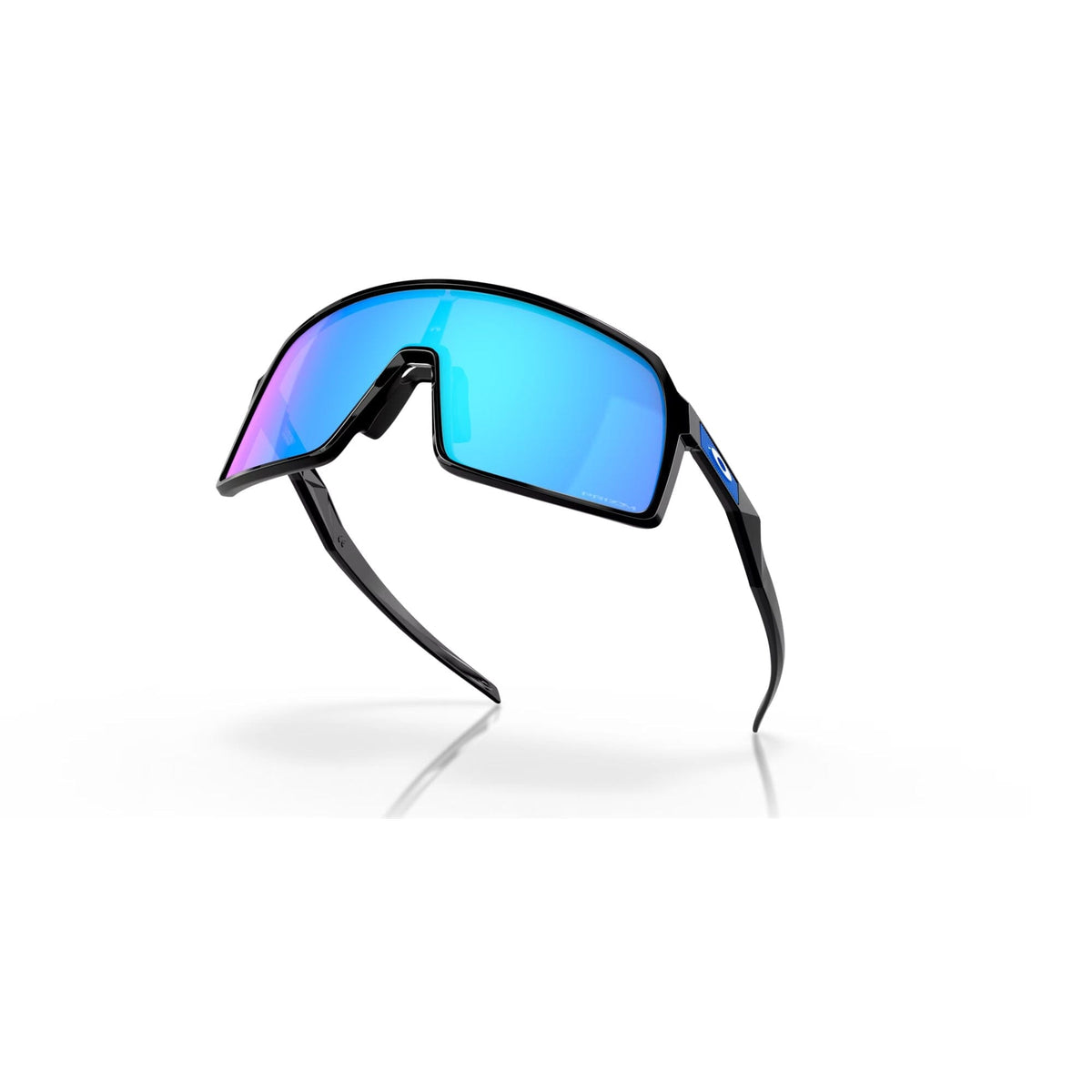 Oakley Sutro Sunglasses Polished Black w/ Prizm Sapphire Lens Sunglasses Oakley 